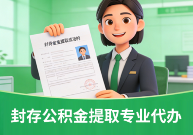 泰安封存公积金代办提取
